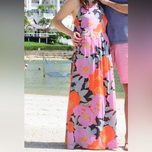 Tropical Maxi Dress